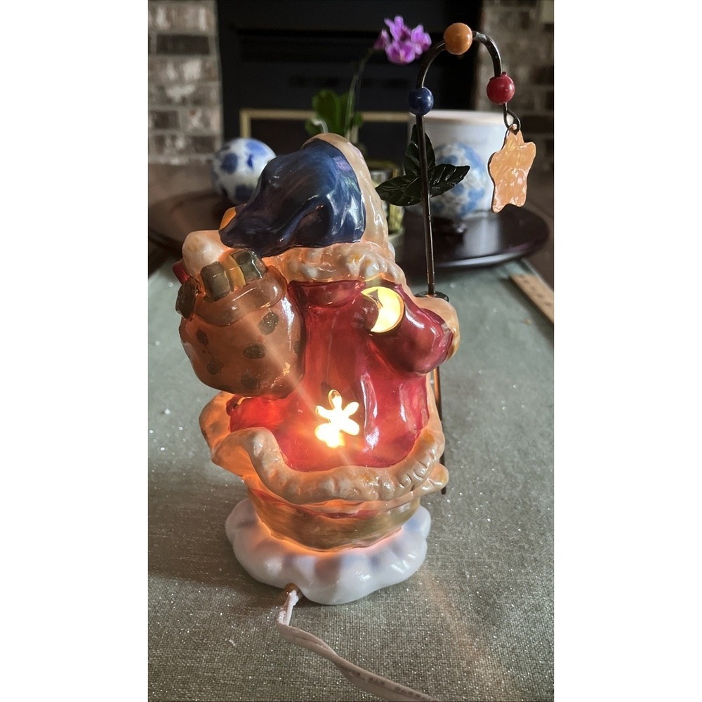 Living quarters Santa Night Light Rare With Box~EUC - Picture 8 of 10